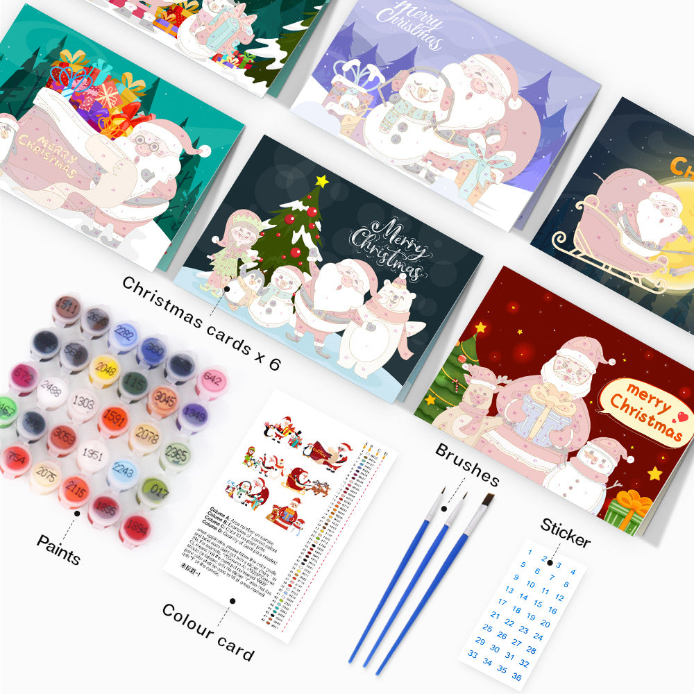 Christmas Cheer Card Set | Oenart™