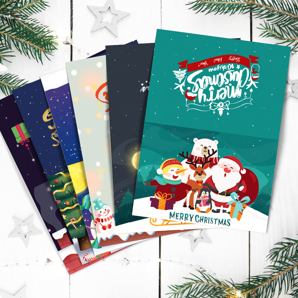 Merry & Bright Card Set | Oenart™