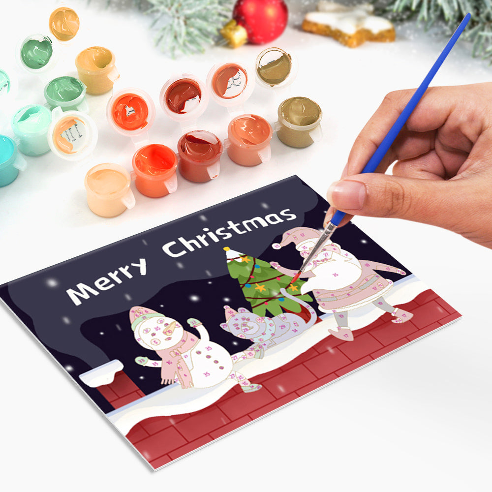 Merry & Bright Card Set | Oenart™