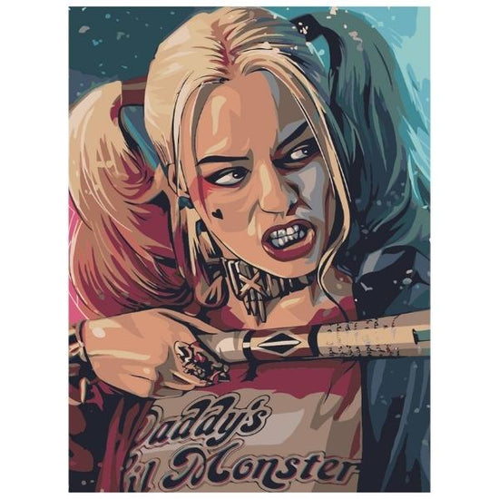 Harley Quinn - Paint By Numbers Kit