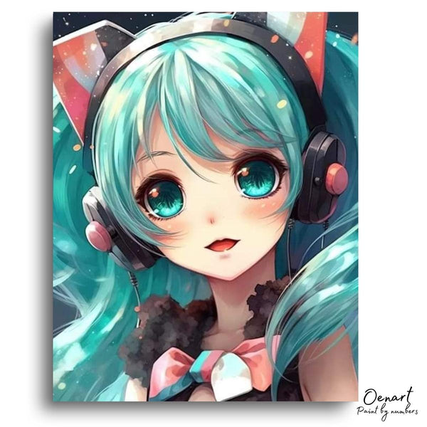 Hatsune Miku: Paint By Numbers Kit