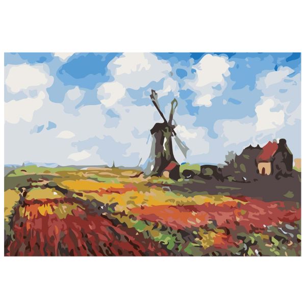 Holland Mill - Paint By Numbers Kit