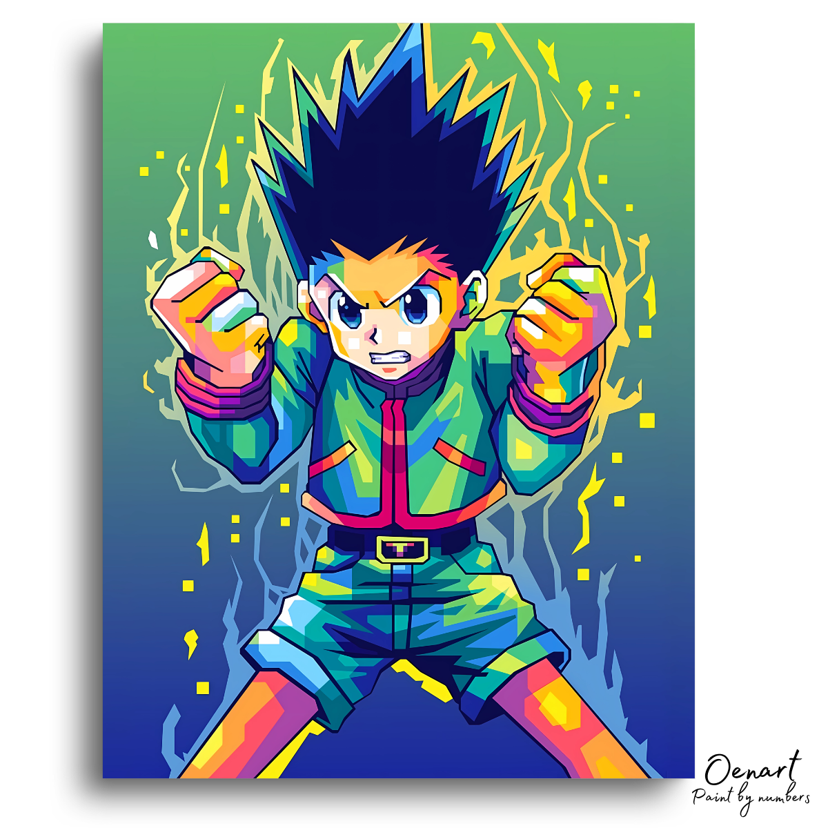 Hunter × Hunter: Gon Freecss - Anime Paint By Numbers Kit