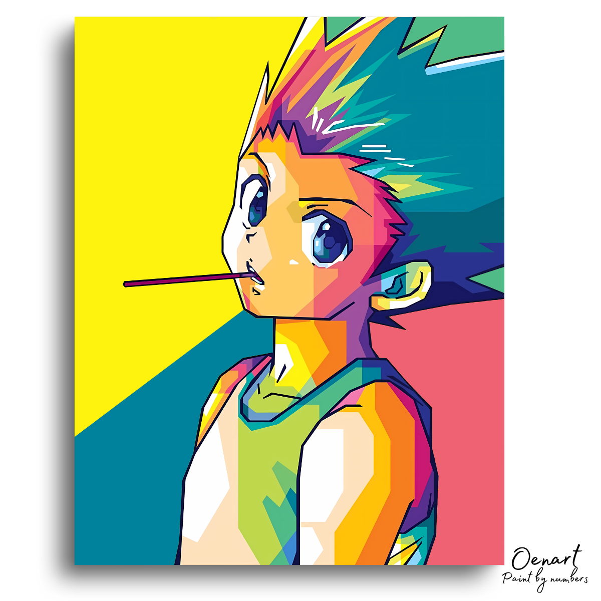 Hunter × Hunter: Gon Pop Art - Anime Paint By Numbers Kit