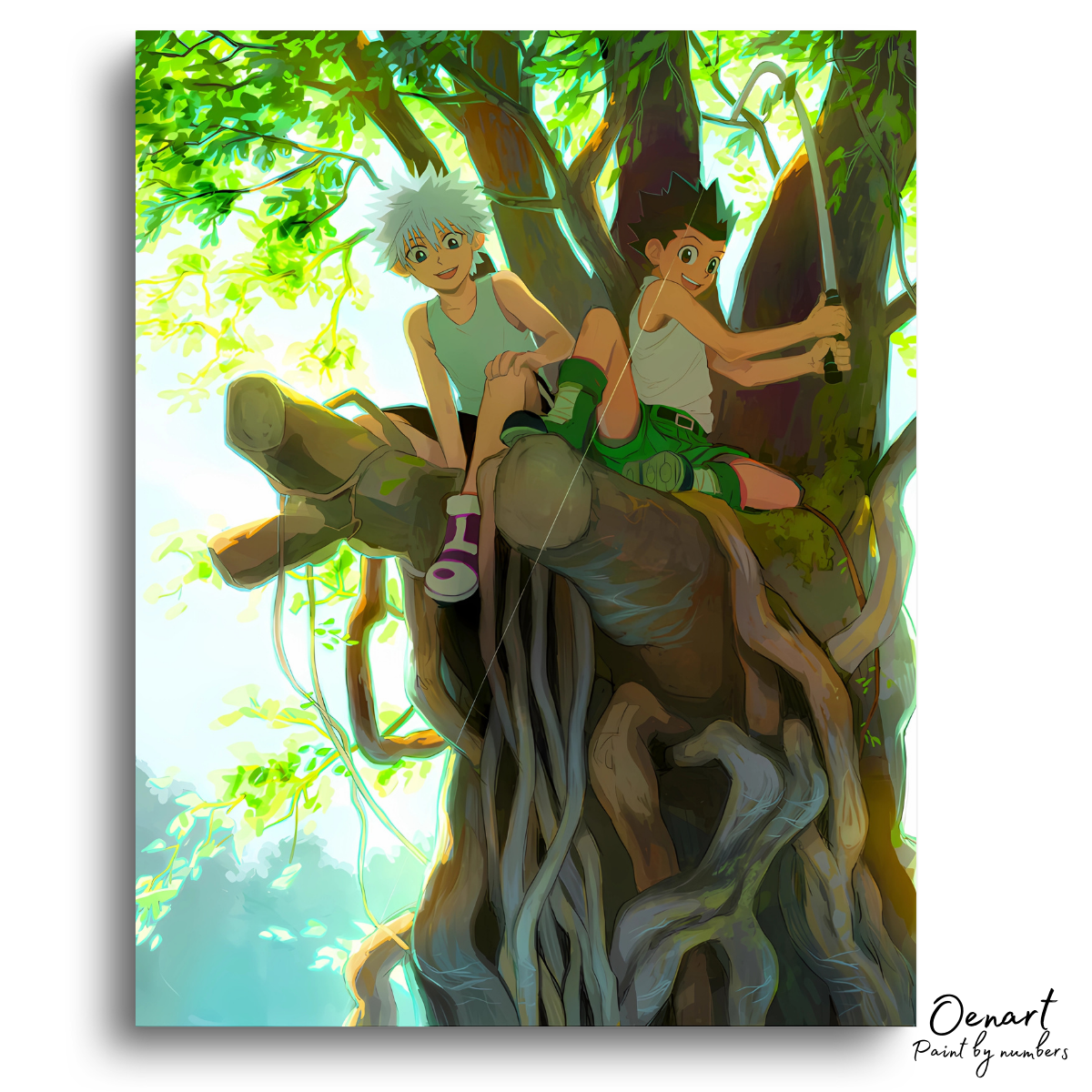 Hunter × Hunter: Gon and Killua - Anime Diamond Painting