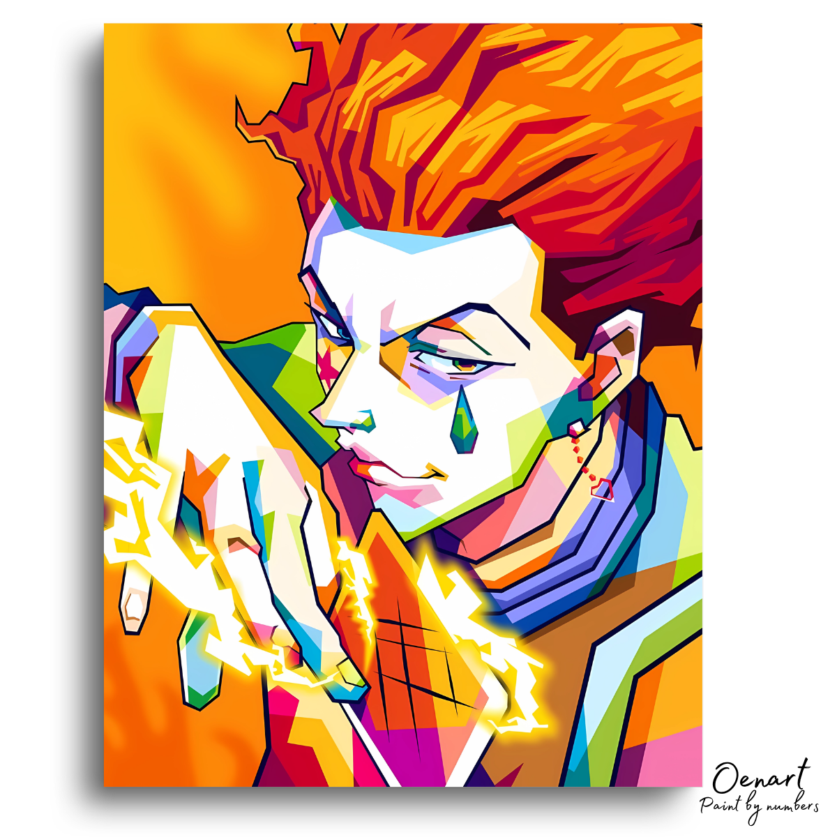 Hunter × Hunter: Hisoka Morow - Anime Paint By Numbers Kit