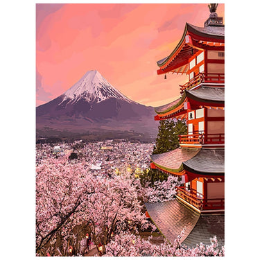 Japan - Paint By Numbers Kit