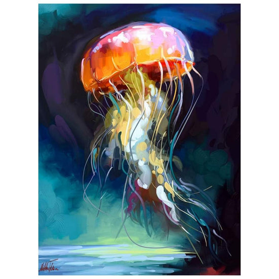 Jellyfish: Paint By Numbers Kit