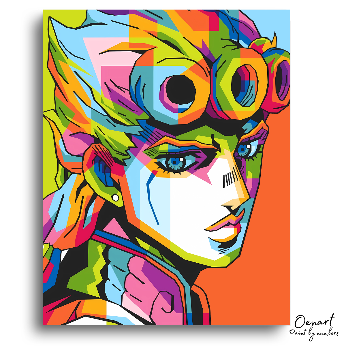 JoJo's Bizarre Adventure: Pop Art - Anime Paint By Numbers Kit