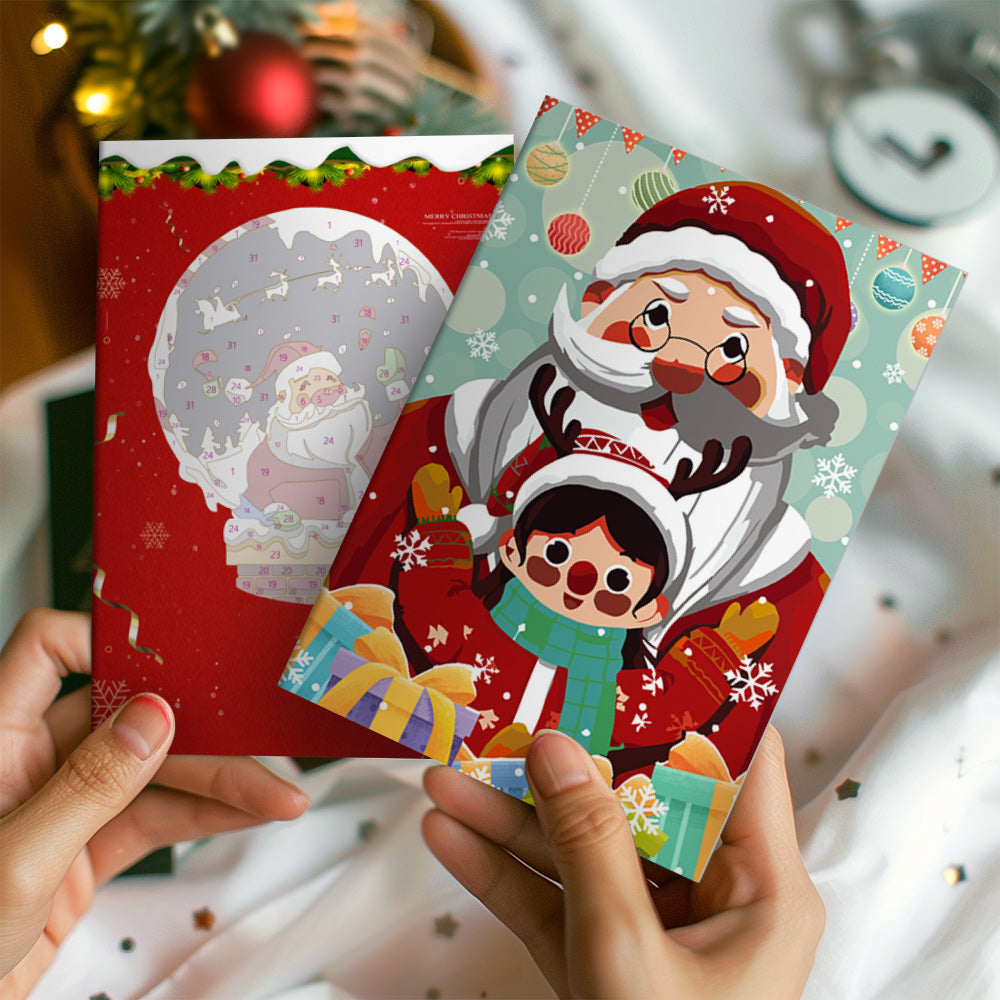 Jolly Santa Card Set | Oenart™