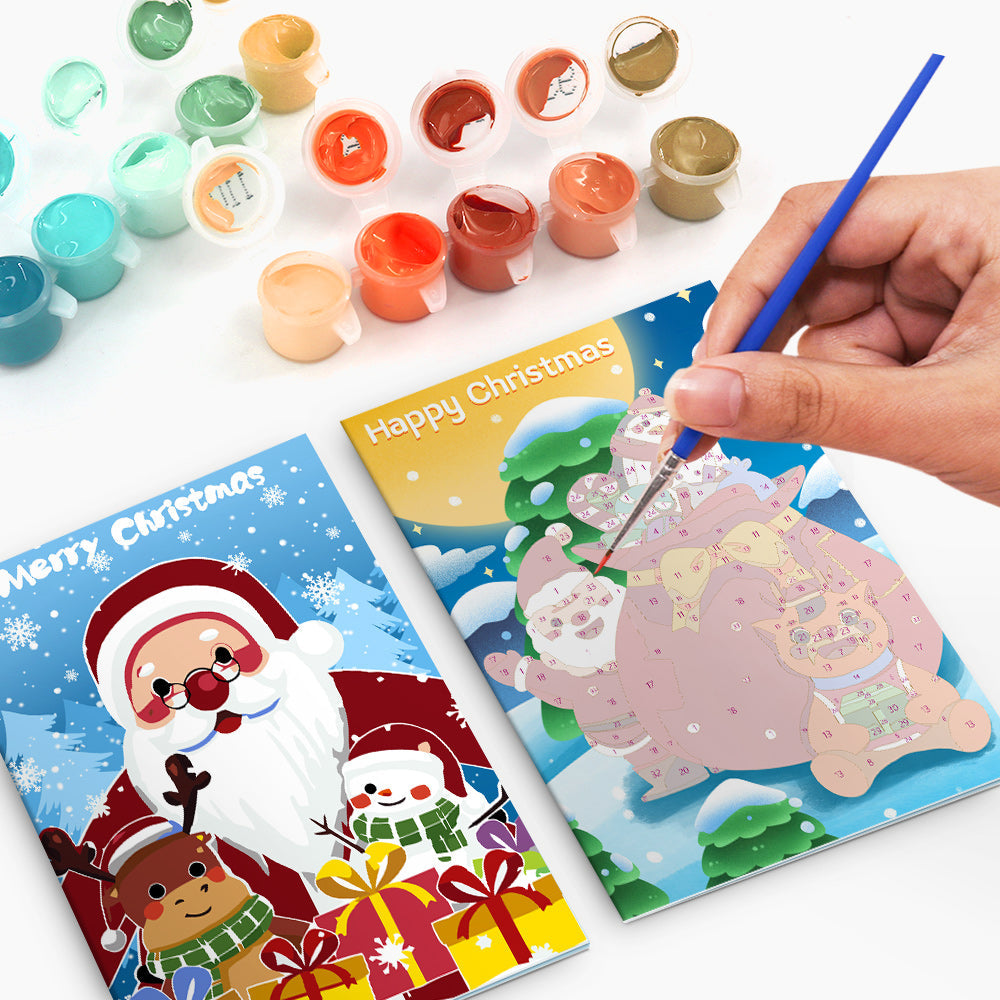 Jolly Santa Card Set | Oenart™