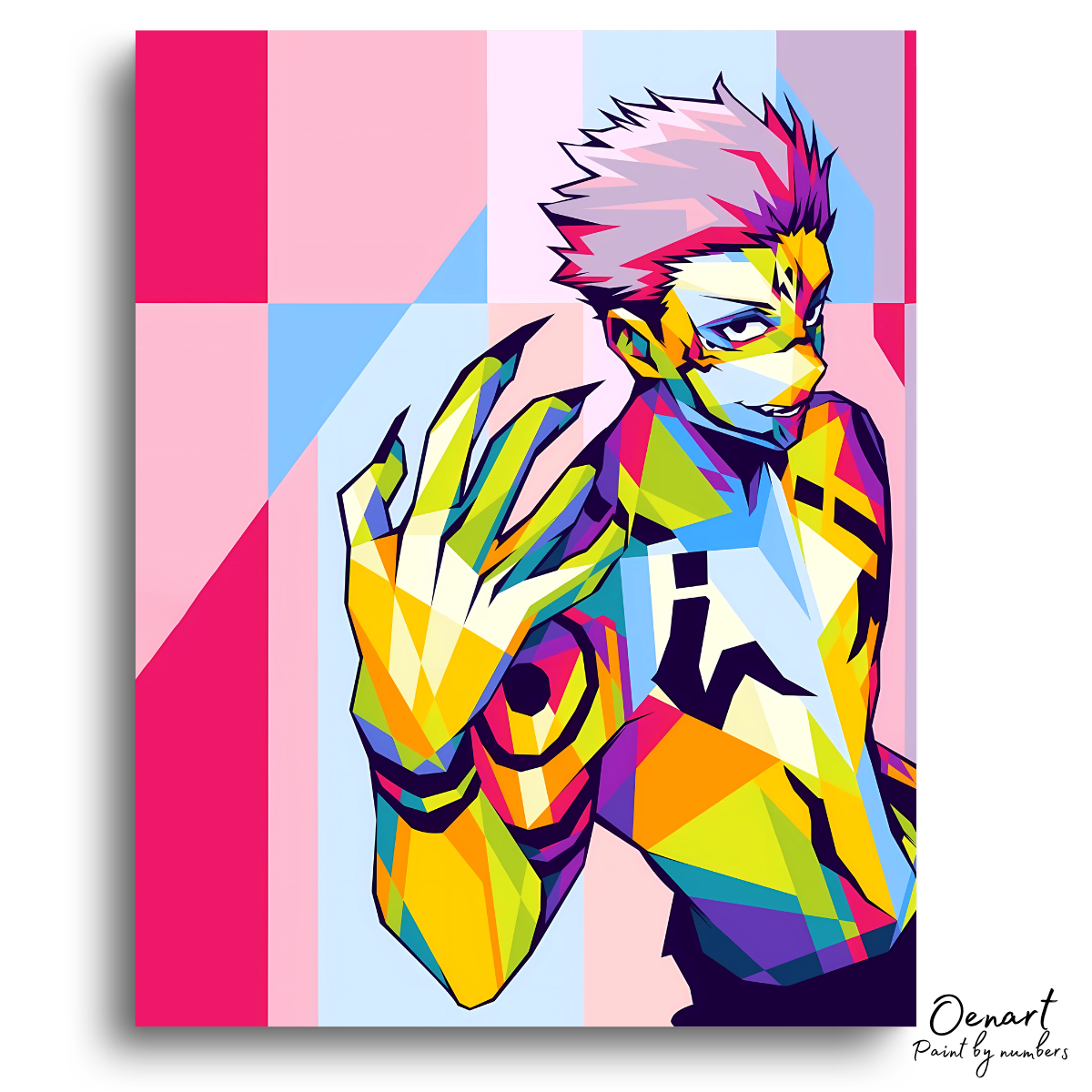 Jujutsu Kaisen: Colorful Sukuna - Anime Diamond Painting