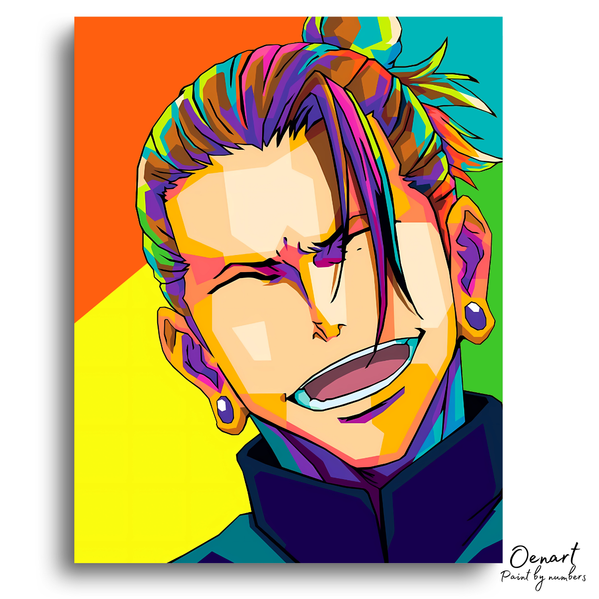 Jujutsu Kaisen: Geto Pop Art - Anime Diamond Painting