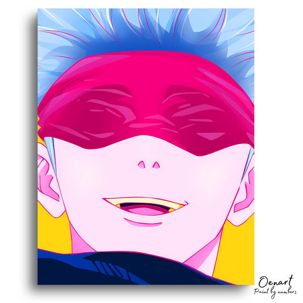 Jujutsu Kaisen: Gojo Pop Art - Anime Paint By Numbers Kit