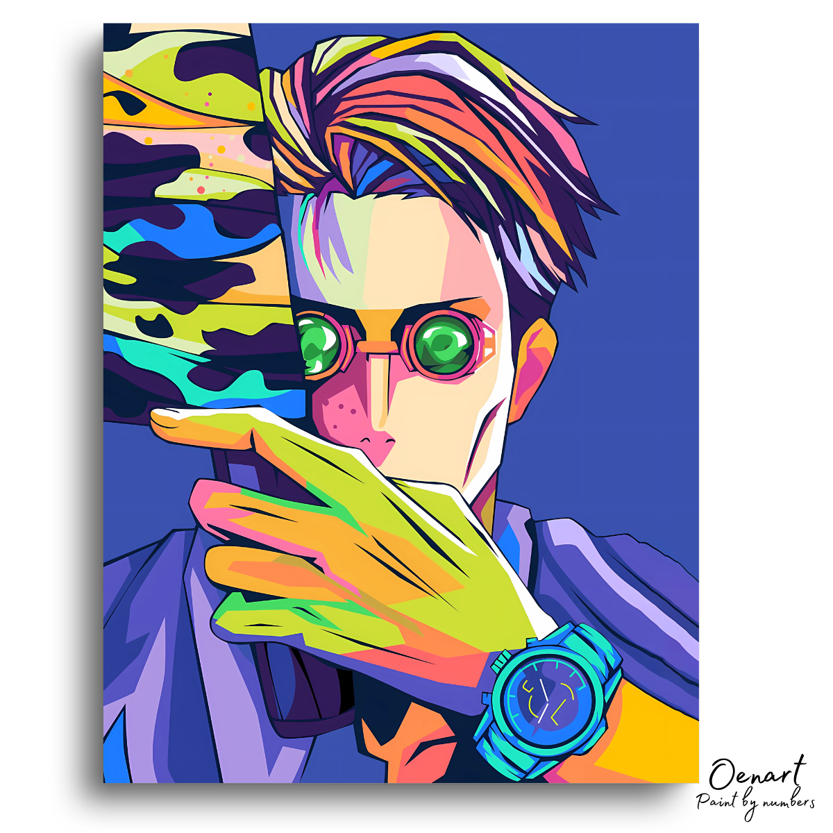 Jujutsu Kaisen: Nanami Kento Pop Art - Anime Paint By Numbers Kit