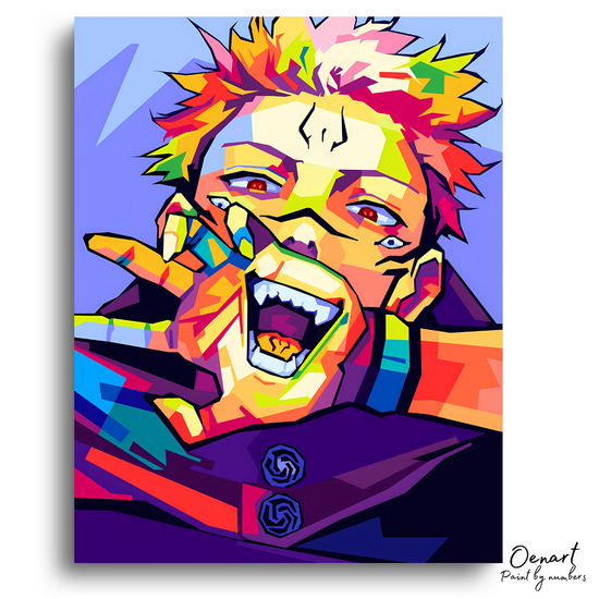 Jujutsu Kaisen: Sukuna Hand Mouth - Anime Diamond Painting