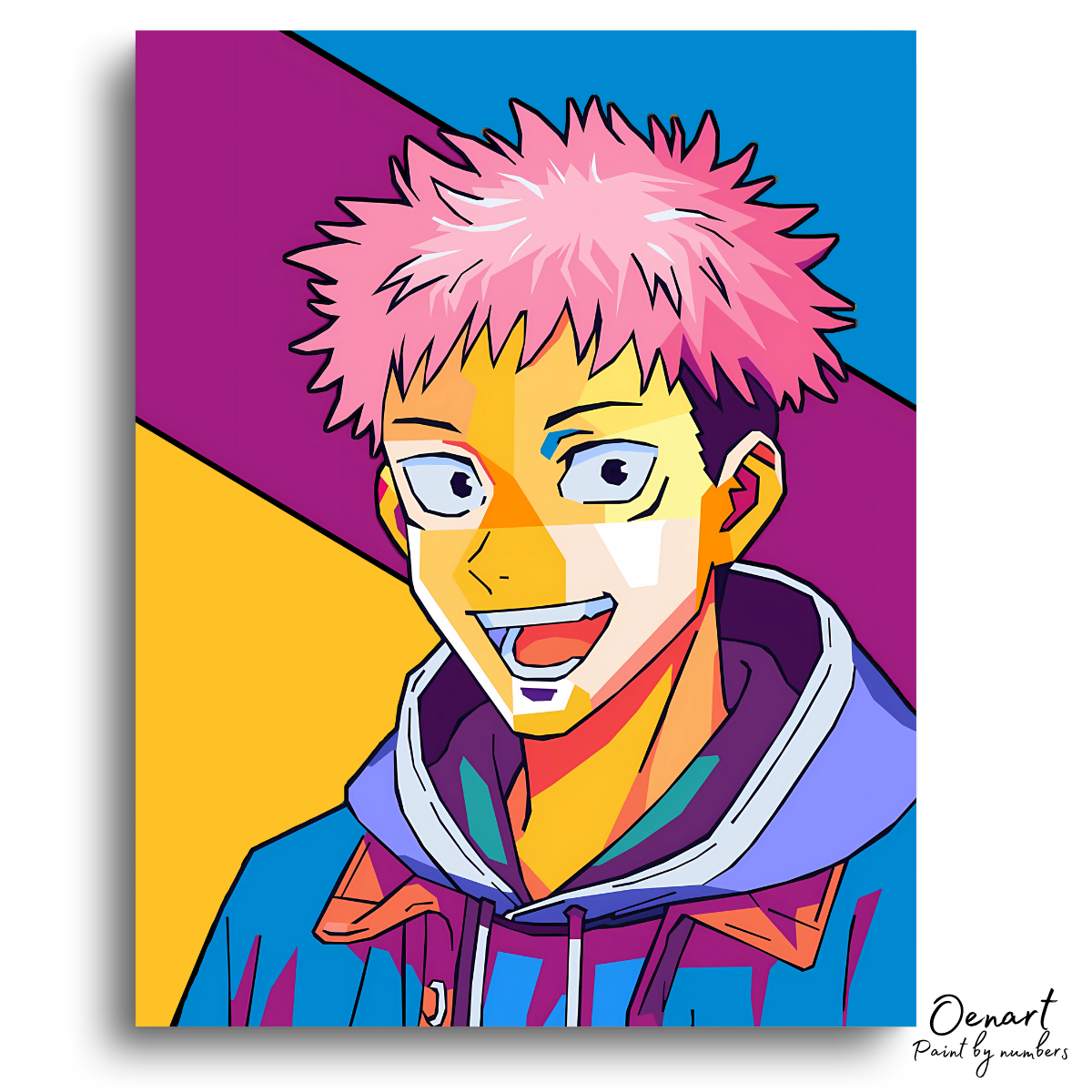 Jujutsu Kaisen: Yuji Itadori - Anime Paint By Numbers Kit