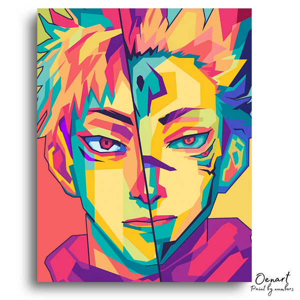 Jujutsu Kaisen: Yuji Itadori x Sukuna - Anime Diamond Painting