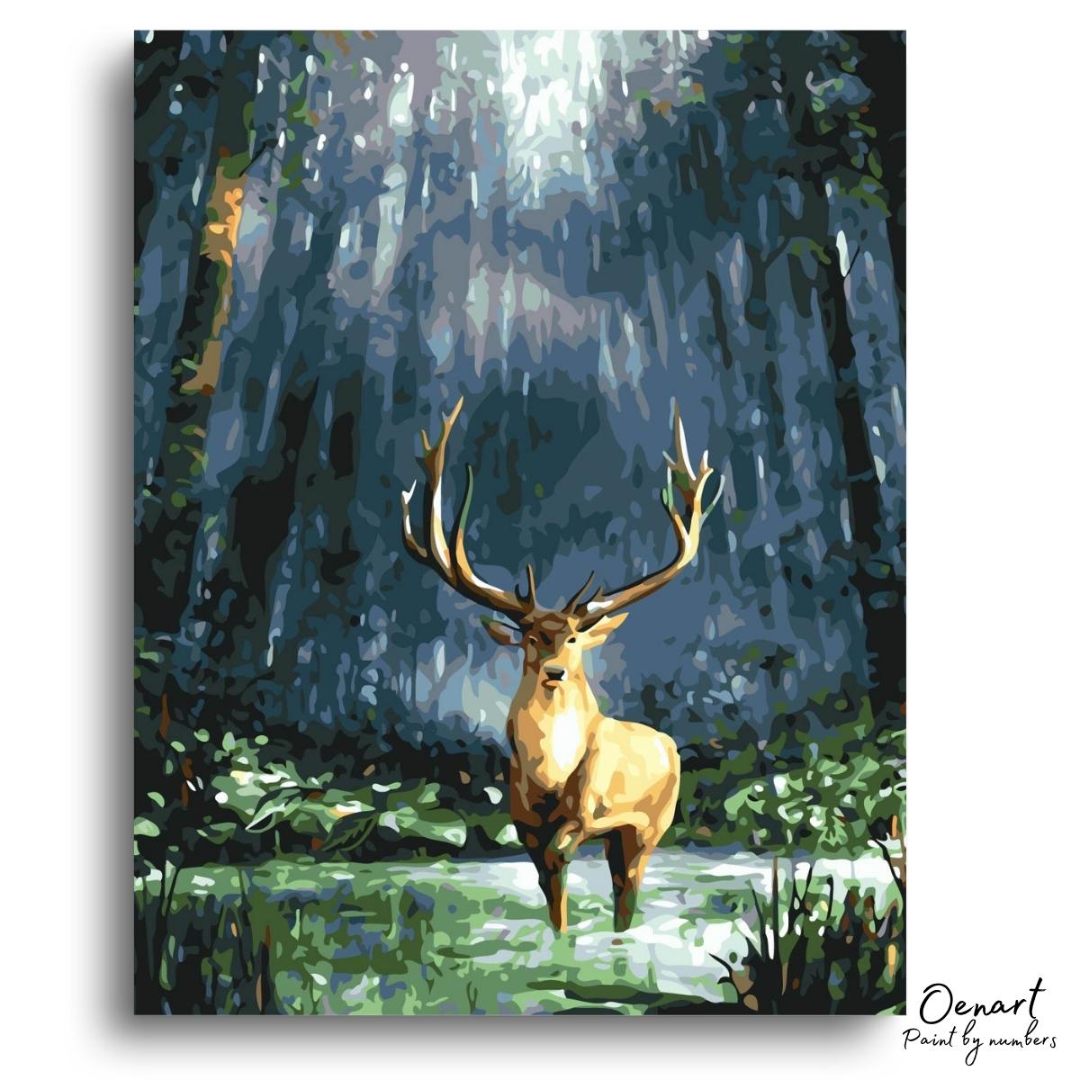 Jungle's Deer - Diamond Painting Kit-Oenart™