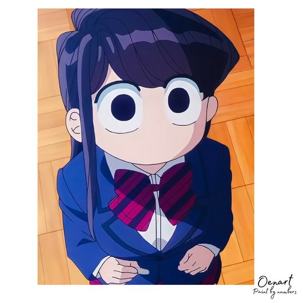 Komi Can't Communicate: Kawaii Komi Shouko - Anime Paint By Numbers Kit