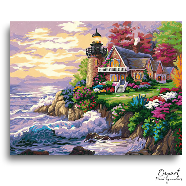 Lighthouse Home - Paint By Numbers Kit