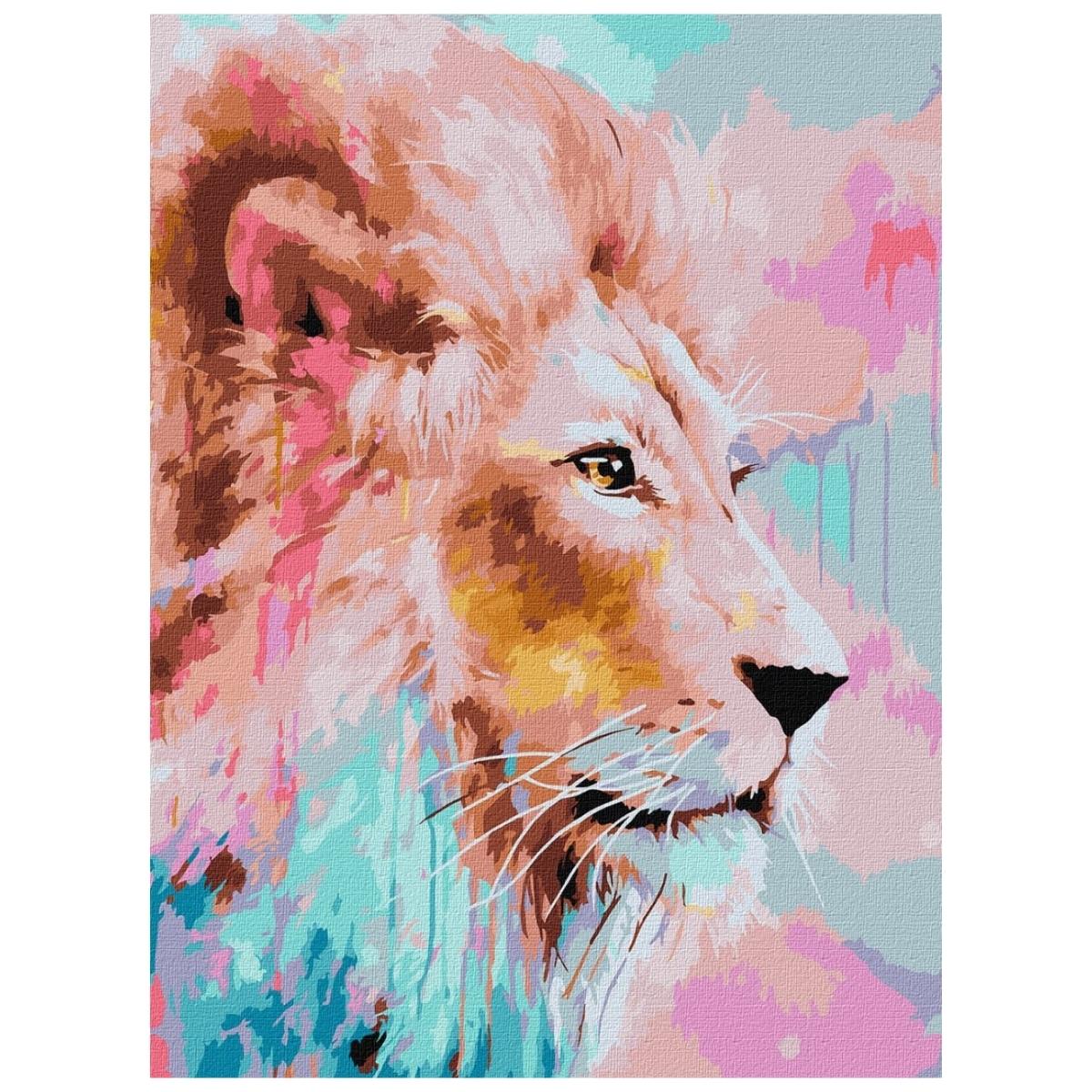 Lion Sight: Paint By Numbers Kit