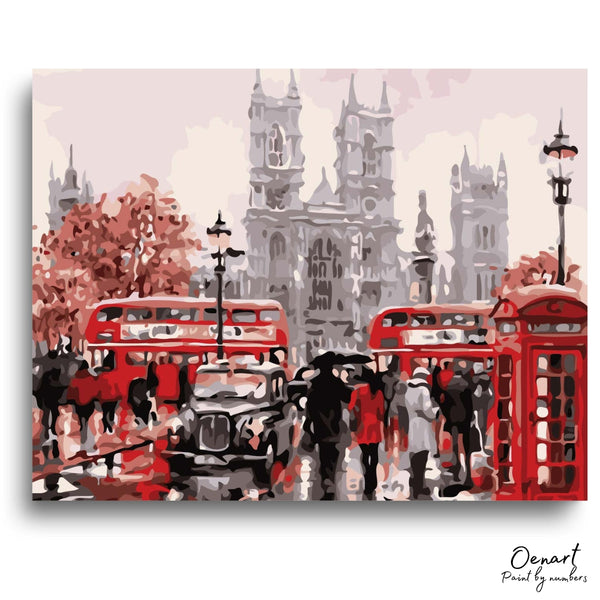 London Colors - Paint By Numbers Kit