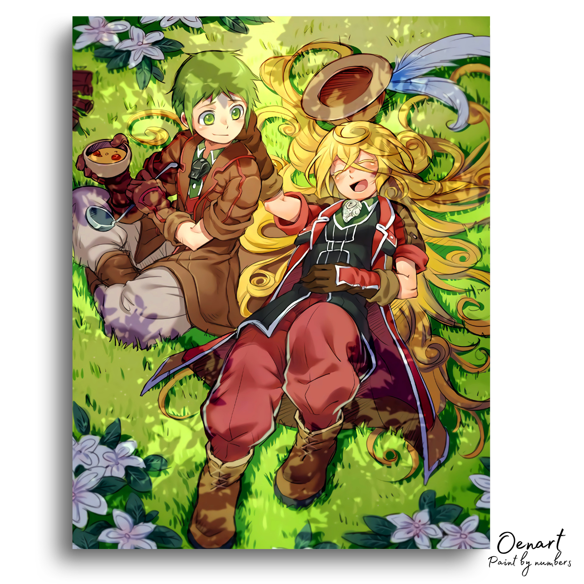 Made in Abyss: Lyza and Torka - Anime Paint By Numbers Kit