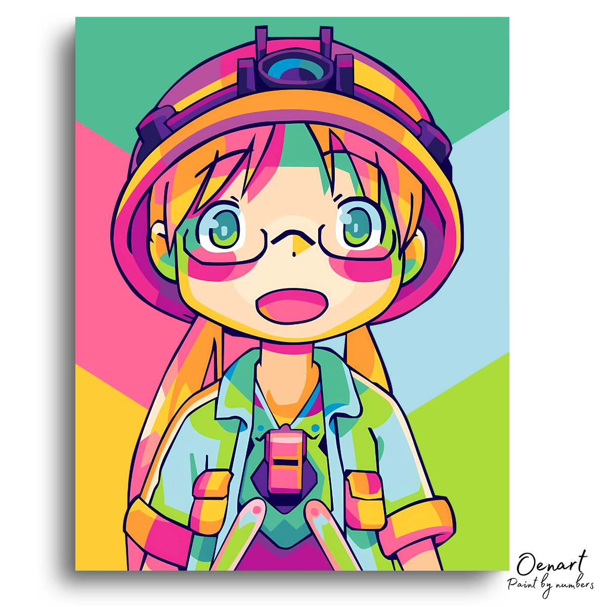 Made in Abyss: Riko Pop Art - Anime Paint By Numbers Kit