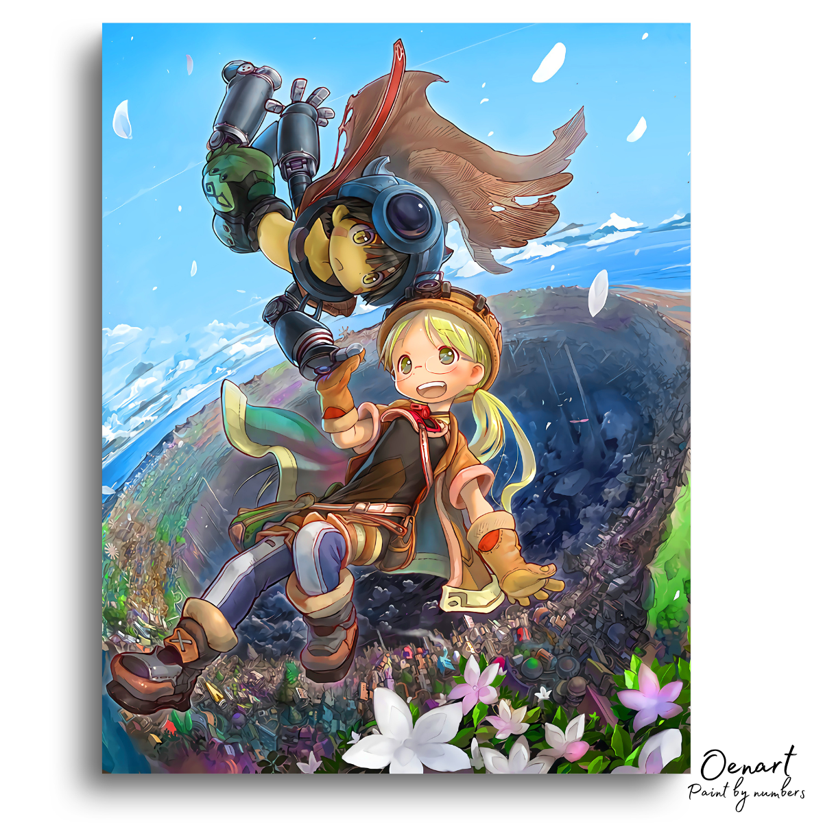 Made in Abyss: Riko and Reg - Anime Paint By Numbers Kit