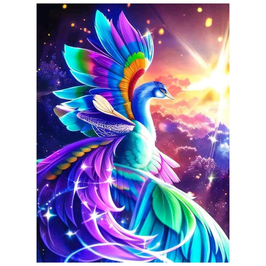 Magical Bird: Paint By Numbers Kit