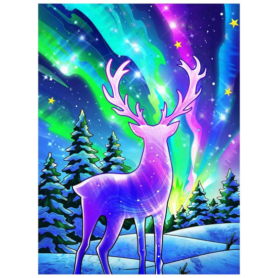 Magical Deer: Paint By Numbers Kit