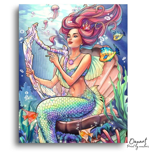 Magical Mermaid: Paint By Numbers Kit