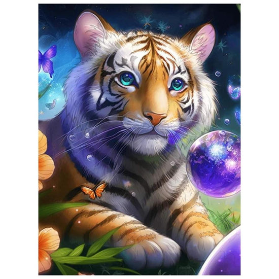 Magical Tiger: Paint By Numbers Kit