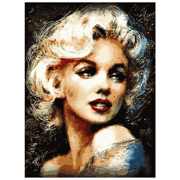 Marilyn Portrait - Paint By Numbers Kit