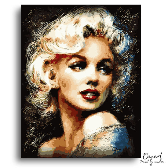 Marilyn Portrait - Paint By Numbers Kit