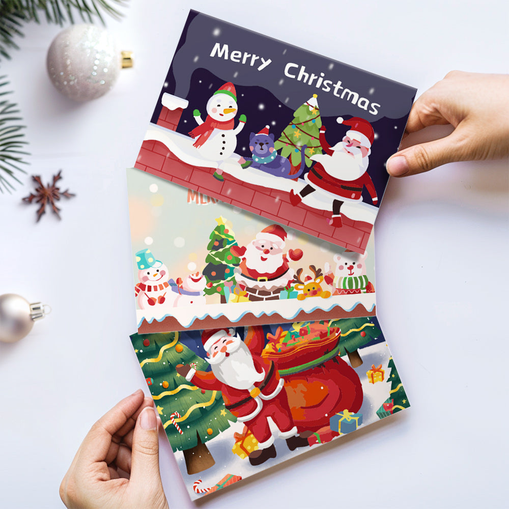 Merry & Bright Card Set | Oenart™