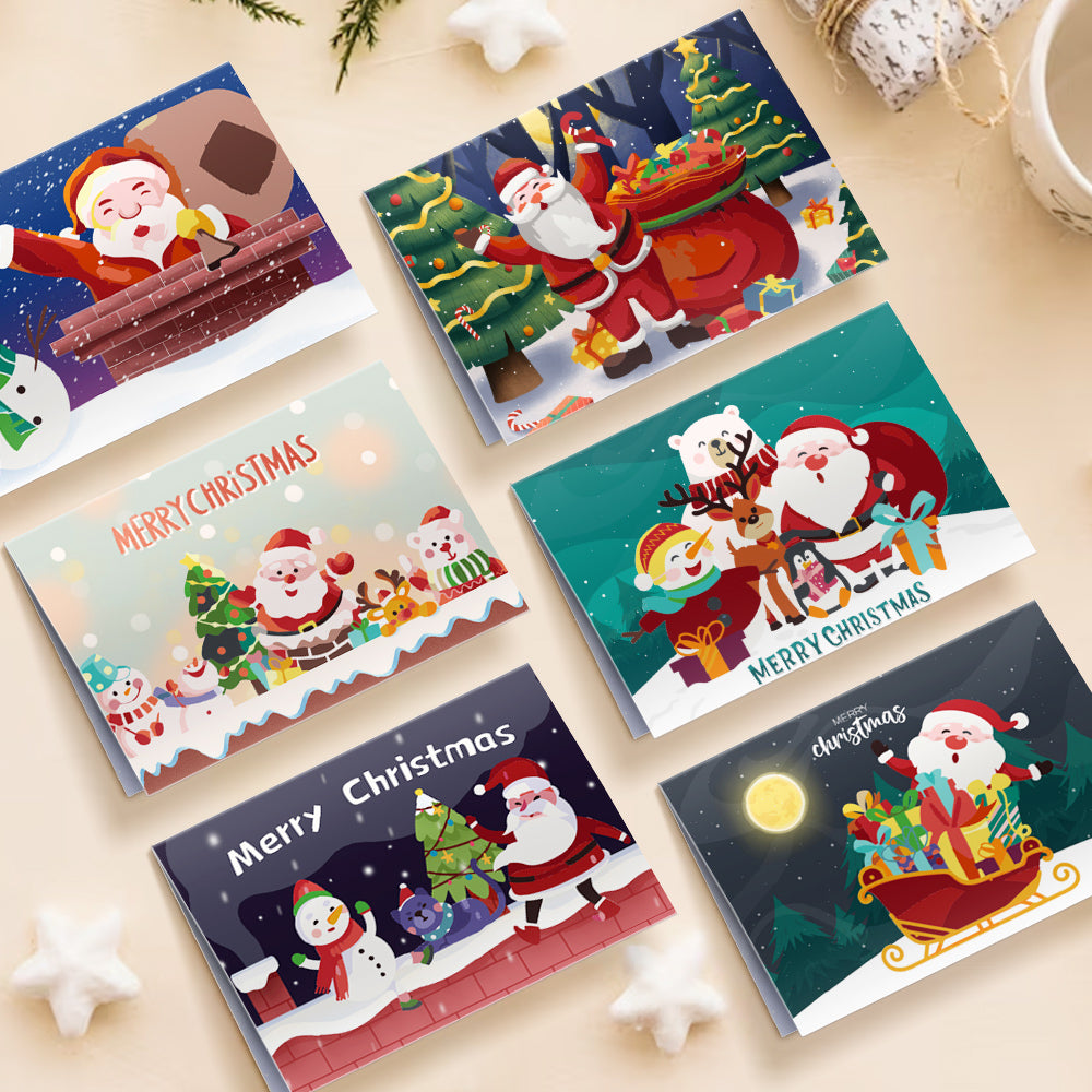 Merry & Bright Card Set | Oenart™