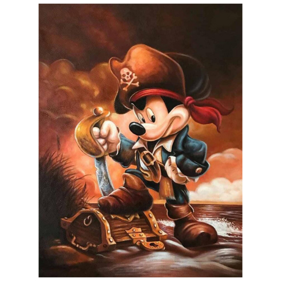 Mickey the Pirate: Paint By Numbers Kit