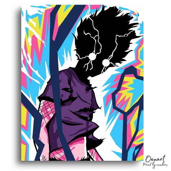Mob Psycho 100: Shigeo Kageyama 100 Pop Art - Anime Diamond Painting
