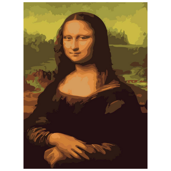 Mona Lisa - Paint By Numbers Kit