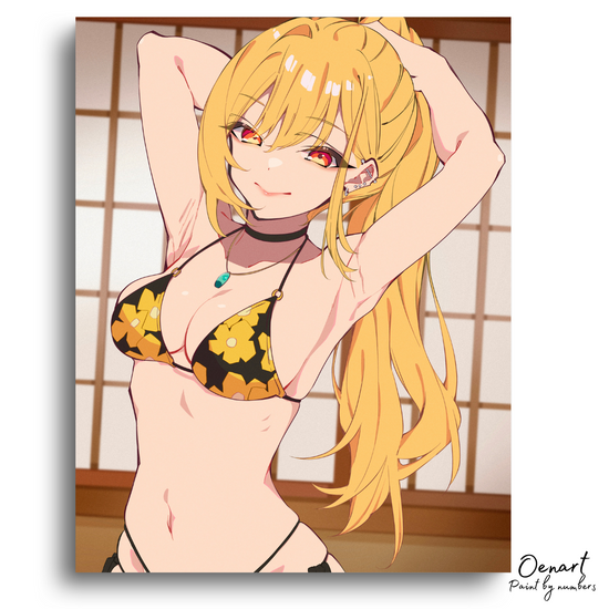 My Dress Up Darling: Marin Kitagawa Bikini - Anime Paint By Numbers Kit