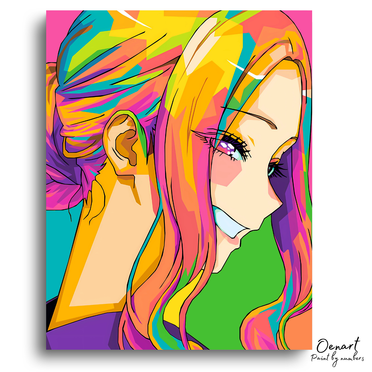 My Dress Up Darling: Marin Kitagawa Pop Art - Anime Paint By Numbers Kit