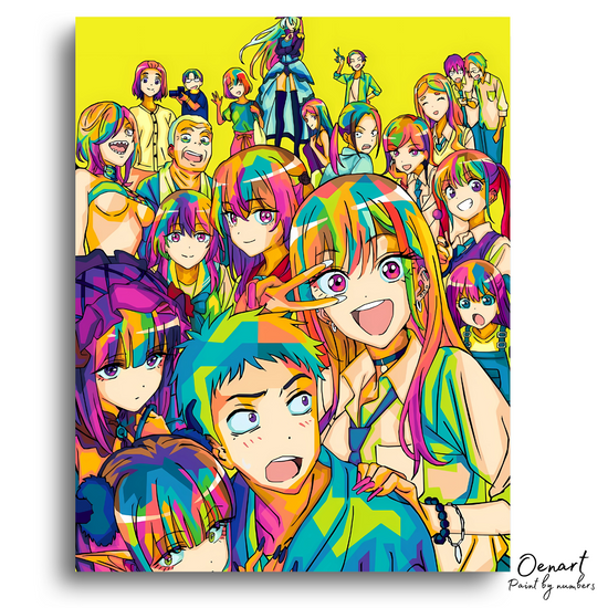 My Dress Up Darling Pop Art - Anime Diamond Painting
