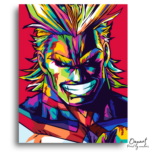 My Hero Academia: All Might Pop Art - Anime Diamond Painting