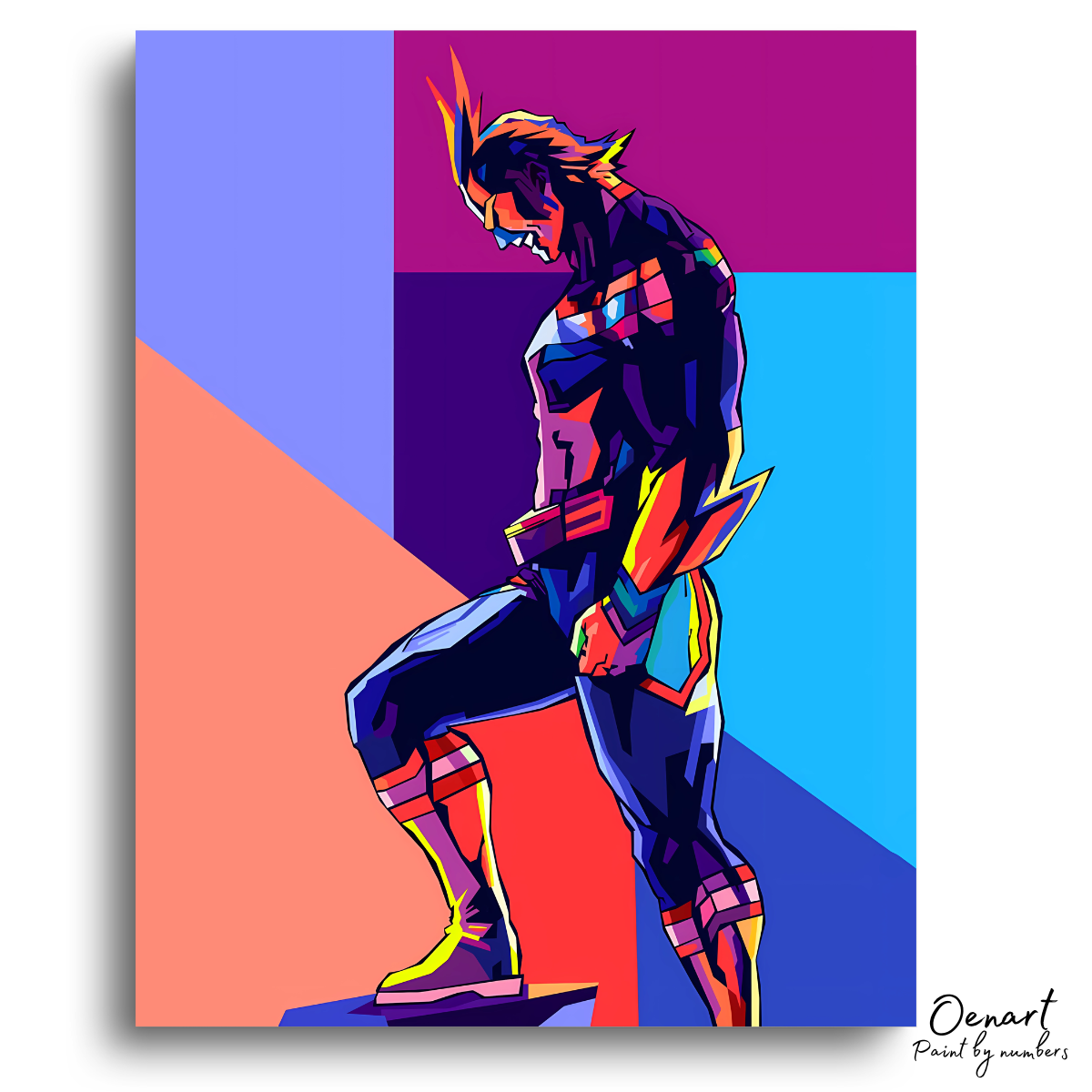 My Hero Academia: All Might Pose - Anime Diamond Painting