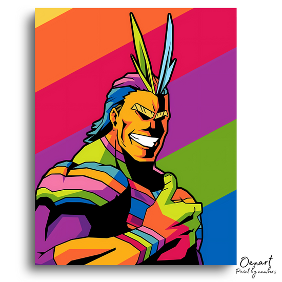 My Hero Academia: All Might Smiling - Anime Diamond Painting