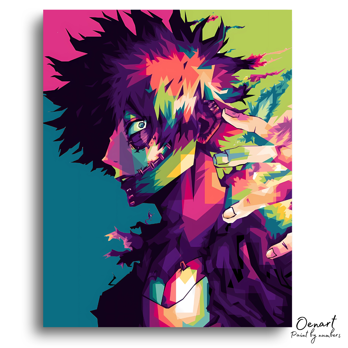 My Hero Academia: Dabi - Anime Paint By Numbers Kit