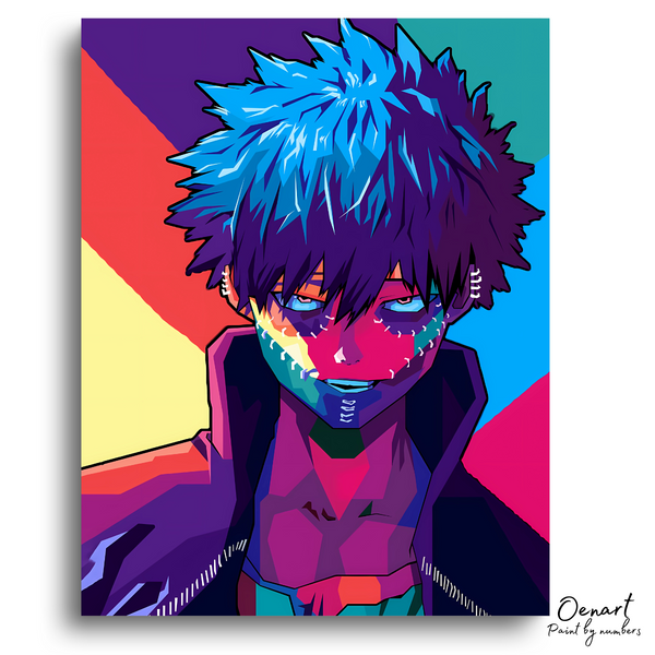 My Hero Academia: Dabi Pop Art - Anime Diamond Painting