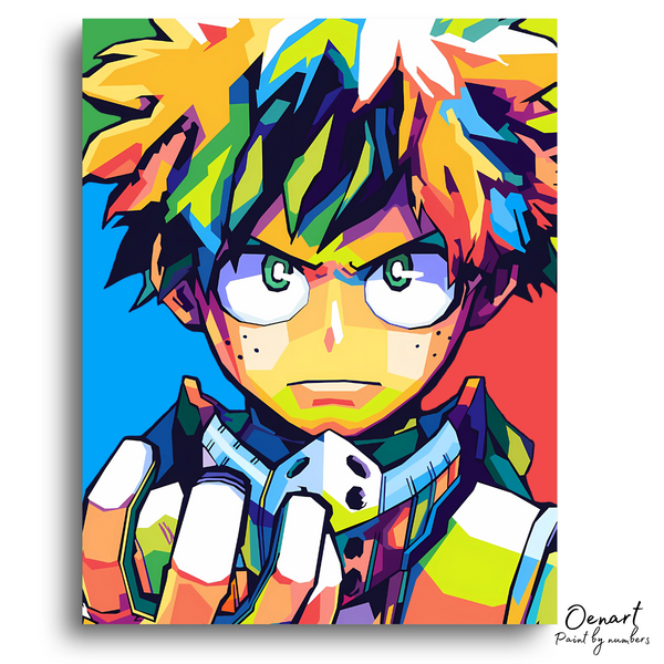 My Hero Academia: Deku Pop Art - Anime Diamond Painting